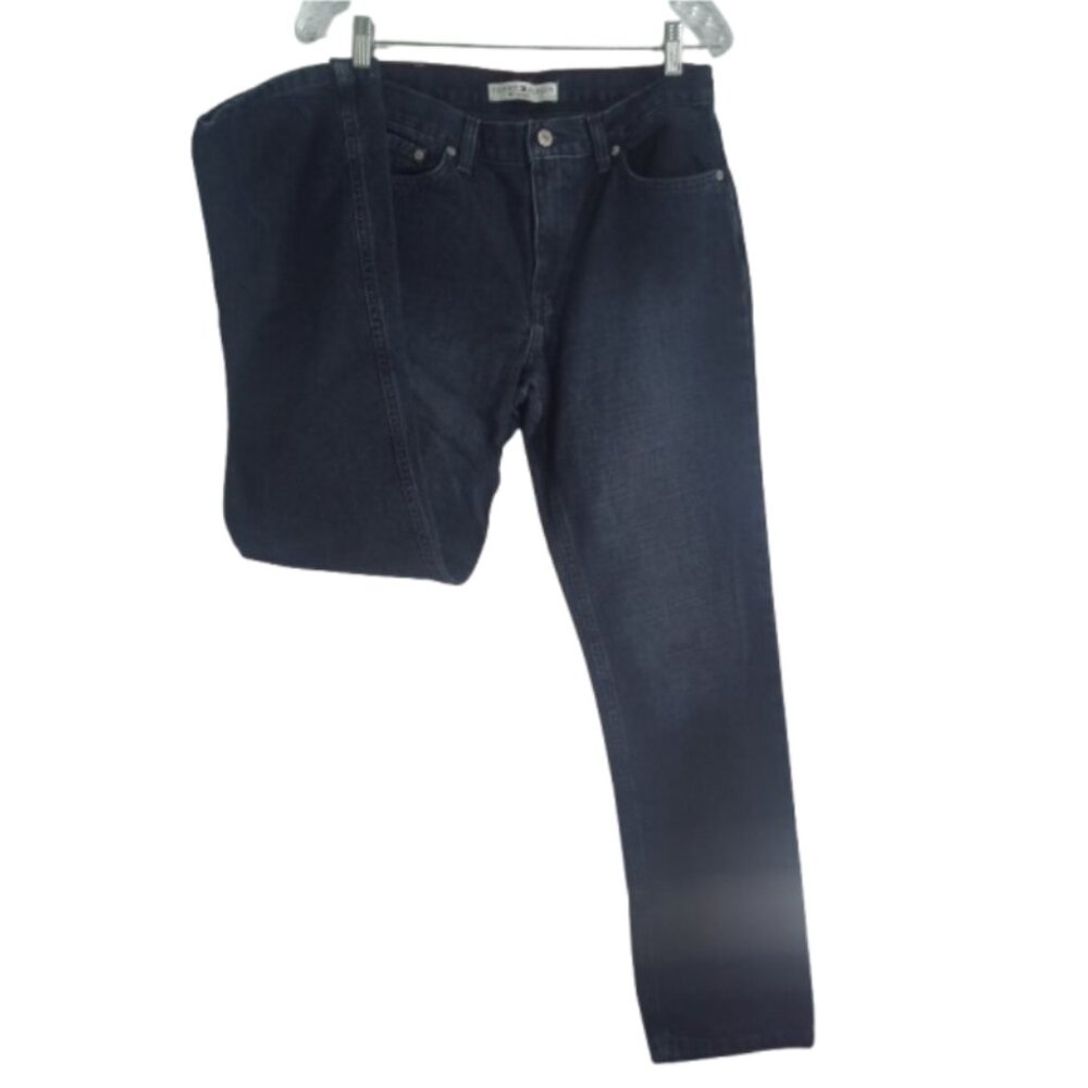 Tommy Hilfiger Jeans Size 8 Vintage Dark Blue Wash Cotton Five Pocket